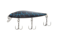 Jerkbait 9.5 Cm Minnow Rio Mar 3 Anzuelos Negro